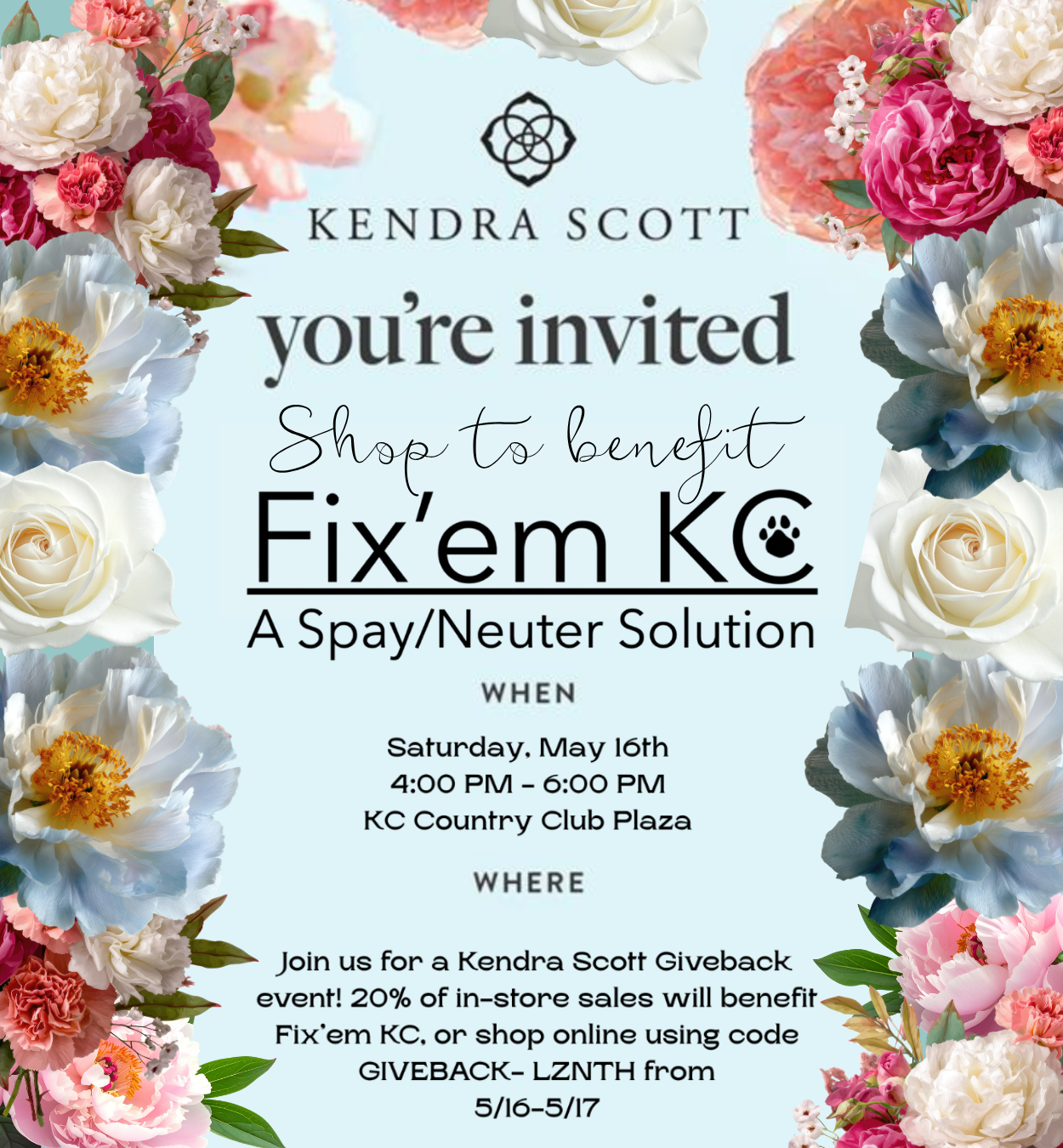 Shop with us at KENDRA SCOTT on The Plaza!