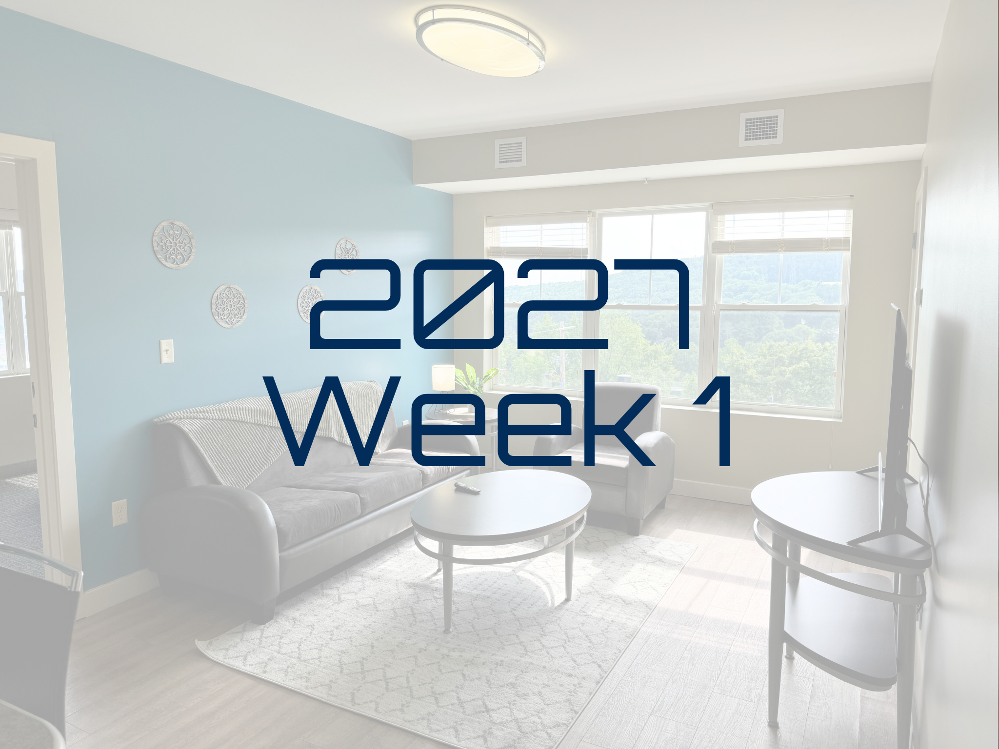Week 1- (June 5, 2027- June 11, 2027)- 50% Deposit - Private Three-Bedroom Apartment