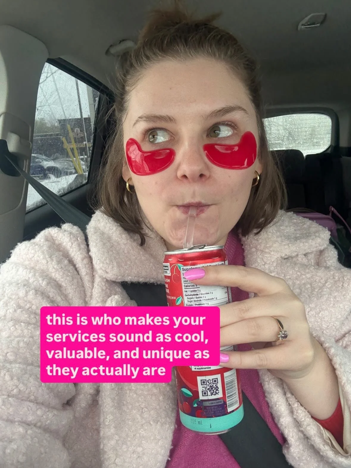 Just a little twist on the trend, ft nice things people have said about my work recently 😘