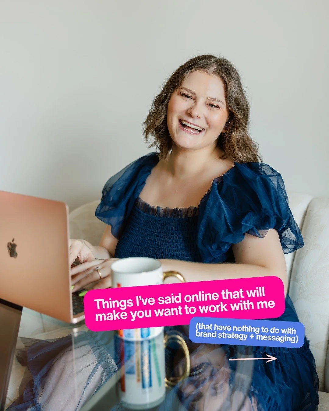 Okay let's be real, it will either make you want to work with me... or make you really NOT want to work with me (and isn't that the entire point of marketing?!)

I promise to be just as fun and hilarious during our time working together 🤪

(@kirstim