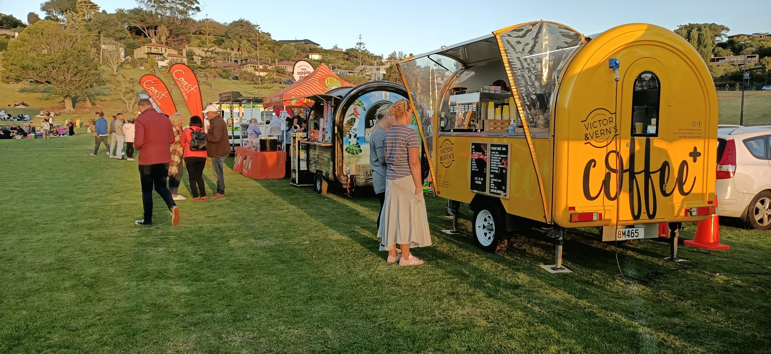 coffee cart for events in auckland