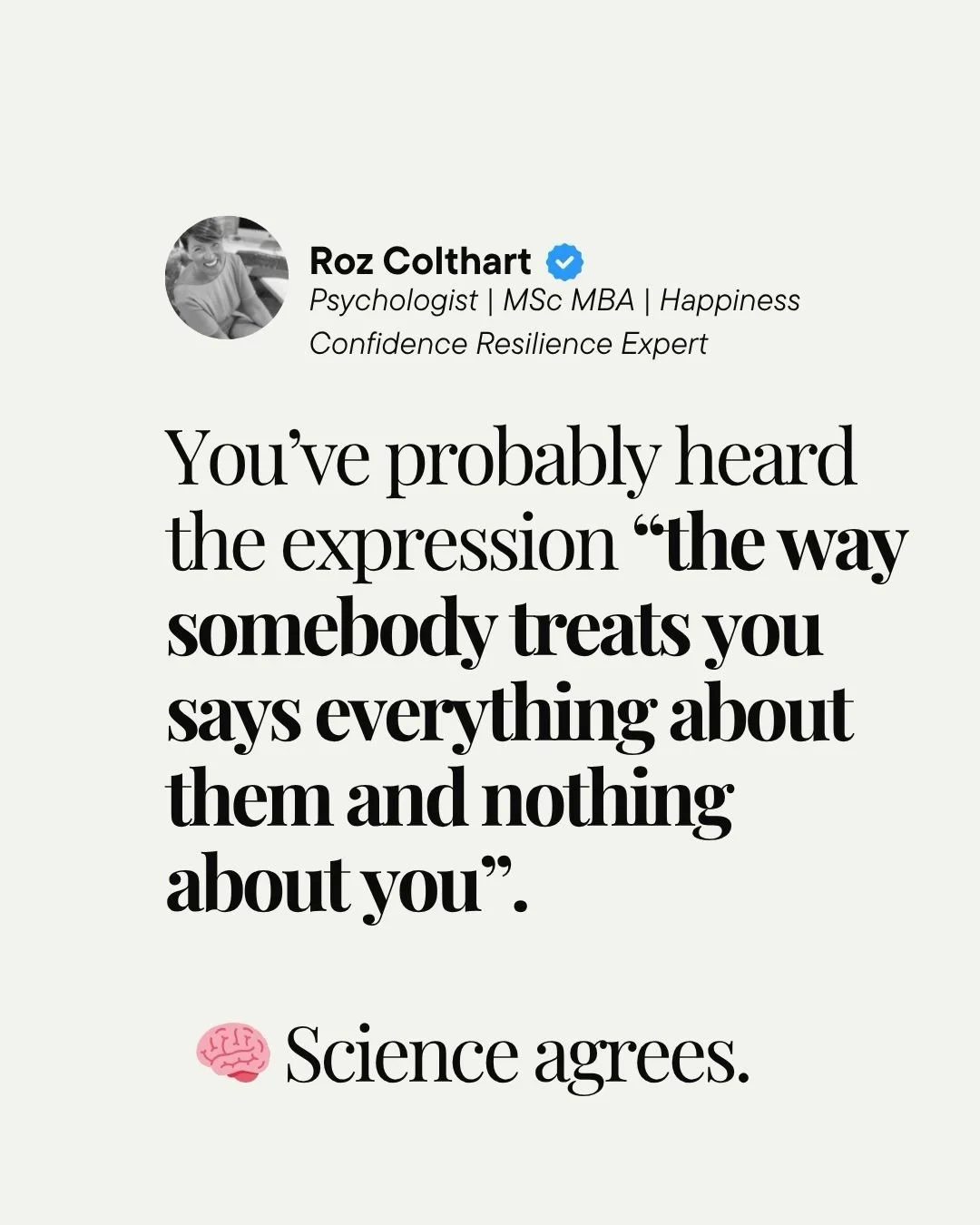 If you&rsquo;re new here 👋 I&rsquo;m Roz. Originally from Edinburgh, Scotland, positive psychologist, MSc and MBA. My career has taken me all around the world and I am so glad you found me here today. 

I&rsquo;m here to share the science behind hap