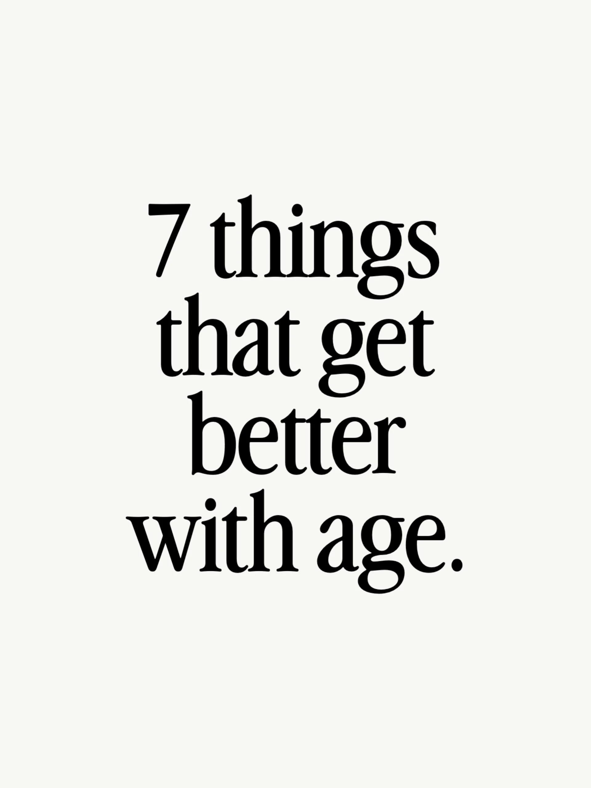 We hear plenty about what age takes away from us. We hear far less about the psychological abilities that can become stronger with time.

Psychologist Carol Ryff&rsquo;s research into wellbeing found that autonomy and environmental mastery tend to be