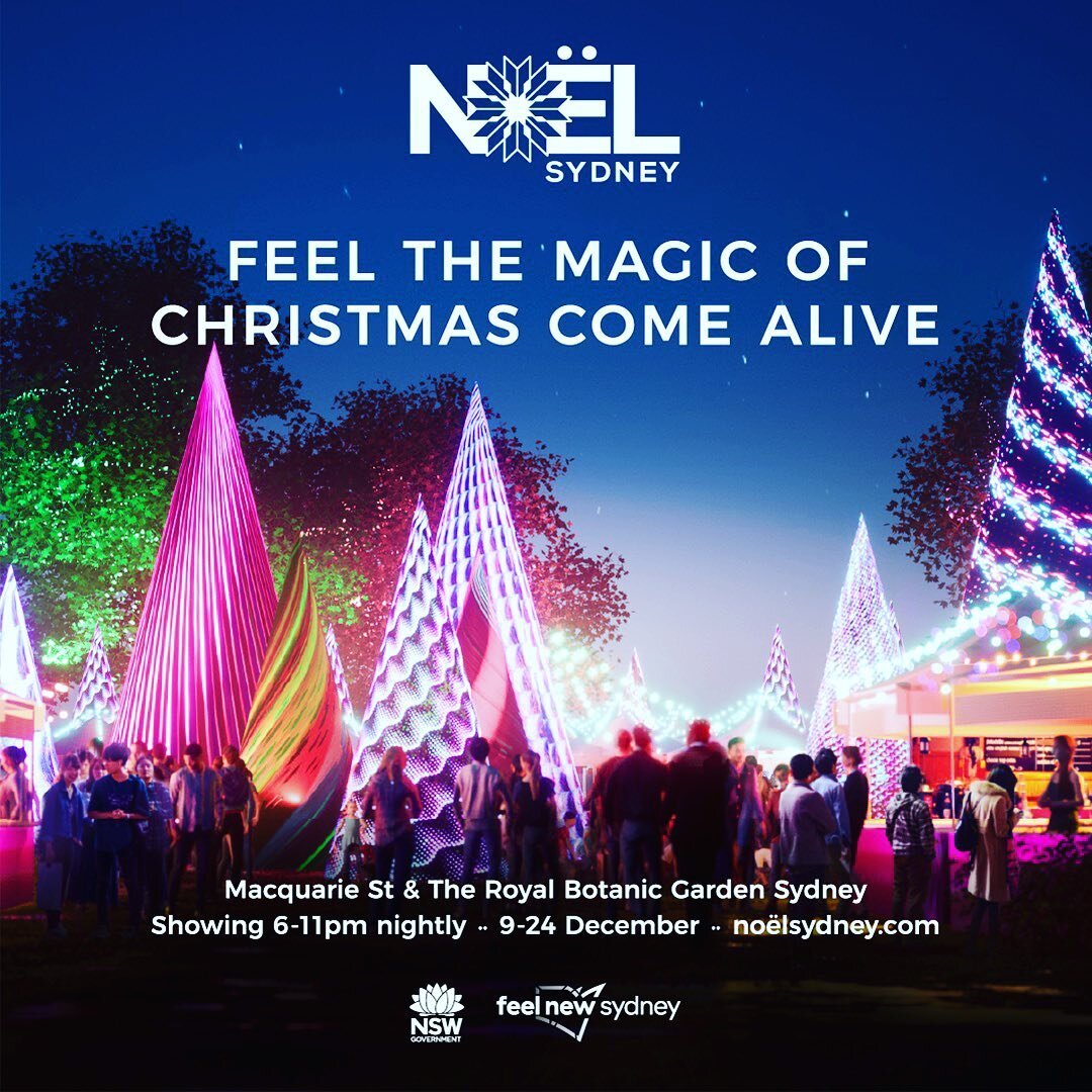 Experience Christmas in Sydney like never before @noelsydneychristmas  @rbgsydney @mhnswvenues @agbevents #noelsydney #feelnewsydney #ilovesydney