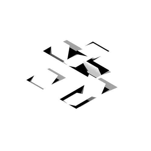 Abstract flipping tile gif