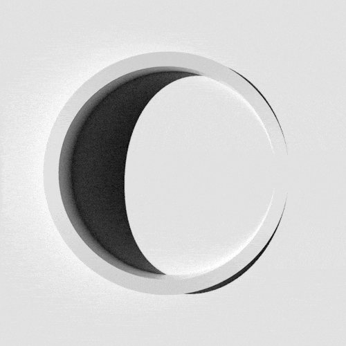 Abstract circle rotating gif