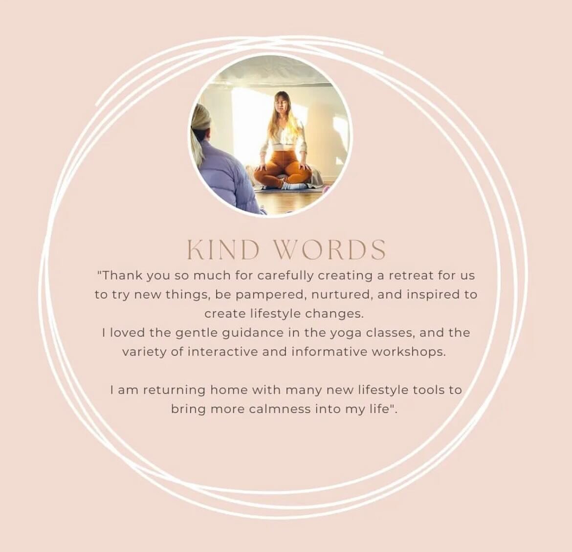 We had the most lovely group of ladies joining us for our March retreat. The connections and intentions we created were beautiful. We look forward to planning for our August retreat #namastayswellnessretreats #testimonial #wellbeing #mindbodyspiritco