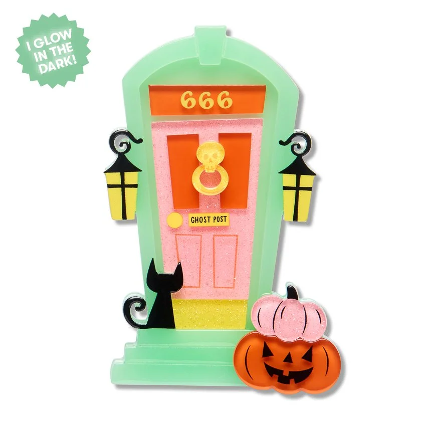 Knock, Knock Brooch