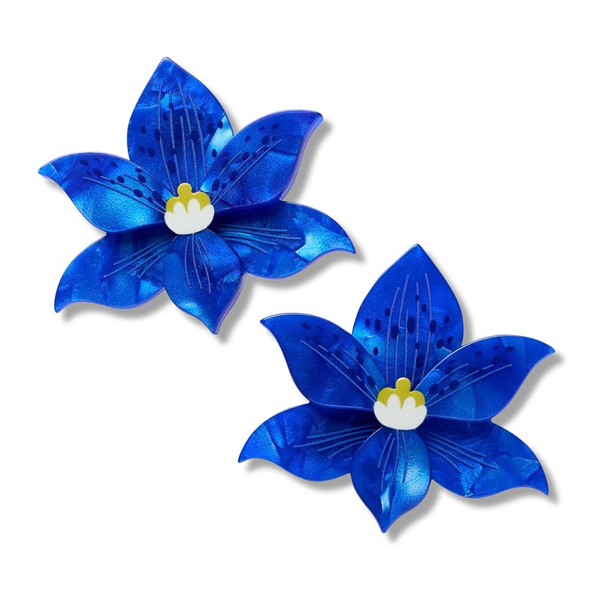 HREM105 Spotted Sun Orchid Hair Clips - 2 Piece-1.JPG