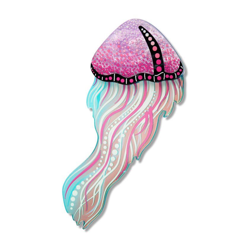 Wakarri (Jellyfish) Brooch