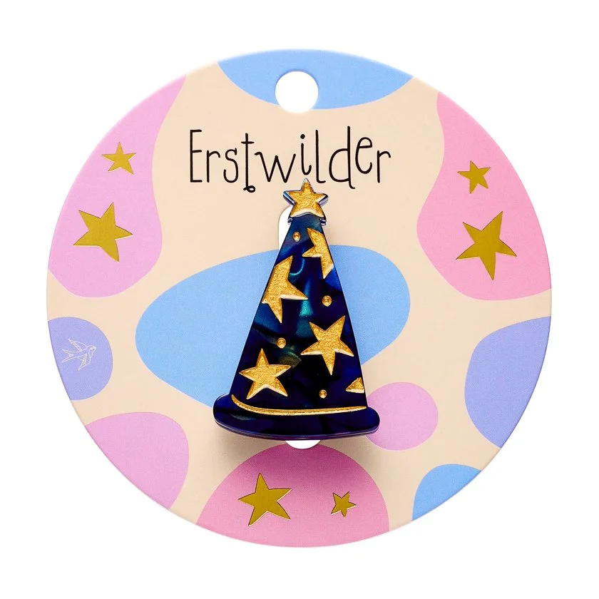 EBEF102 Wizard Hat Simplified Mini Brooch-2.JPG