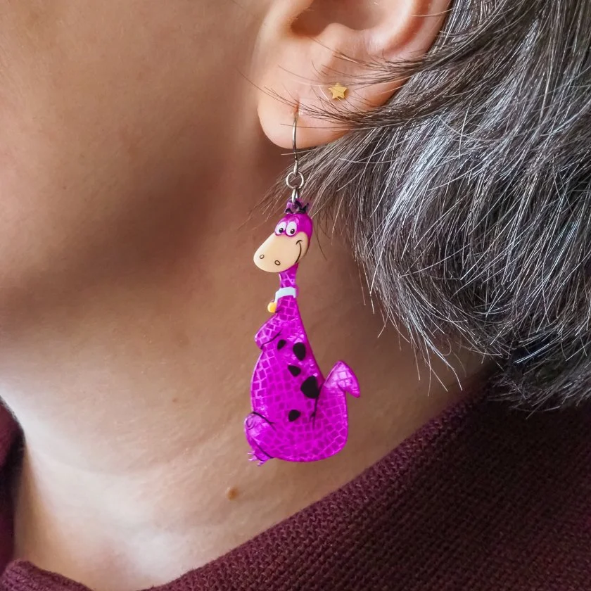 EGDU103 Dino Flintstone Drop Earrings.JPG
