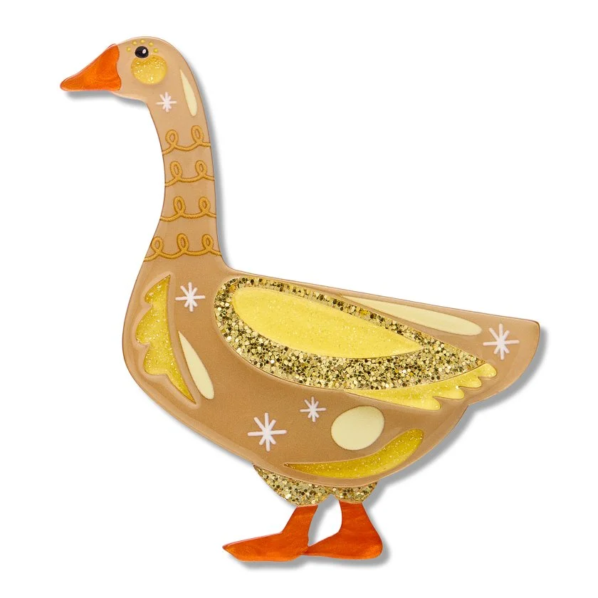 Solid Investment Brooch