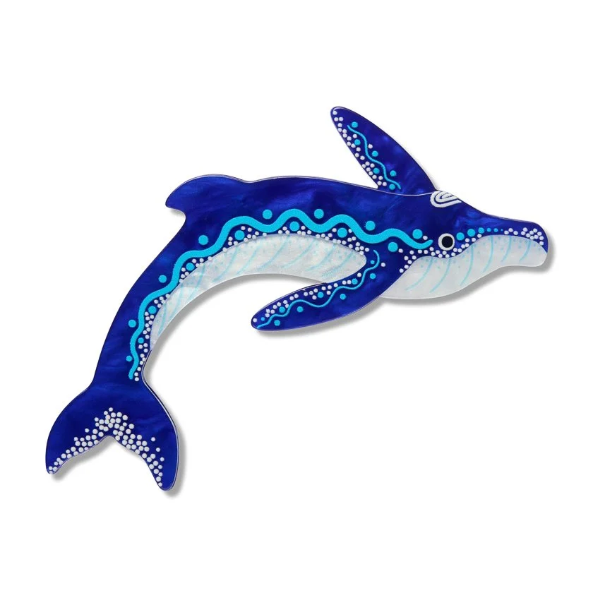 Yuan Thirrin (Whale) Brooch