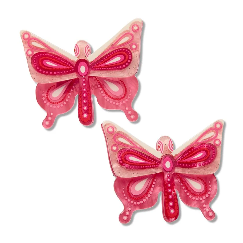 Kali’s Ritjinguthinha (Butterfly) Hair clips set - 2 pieces