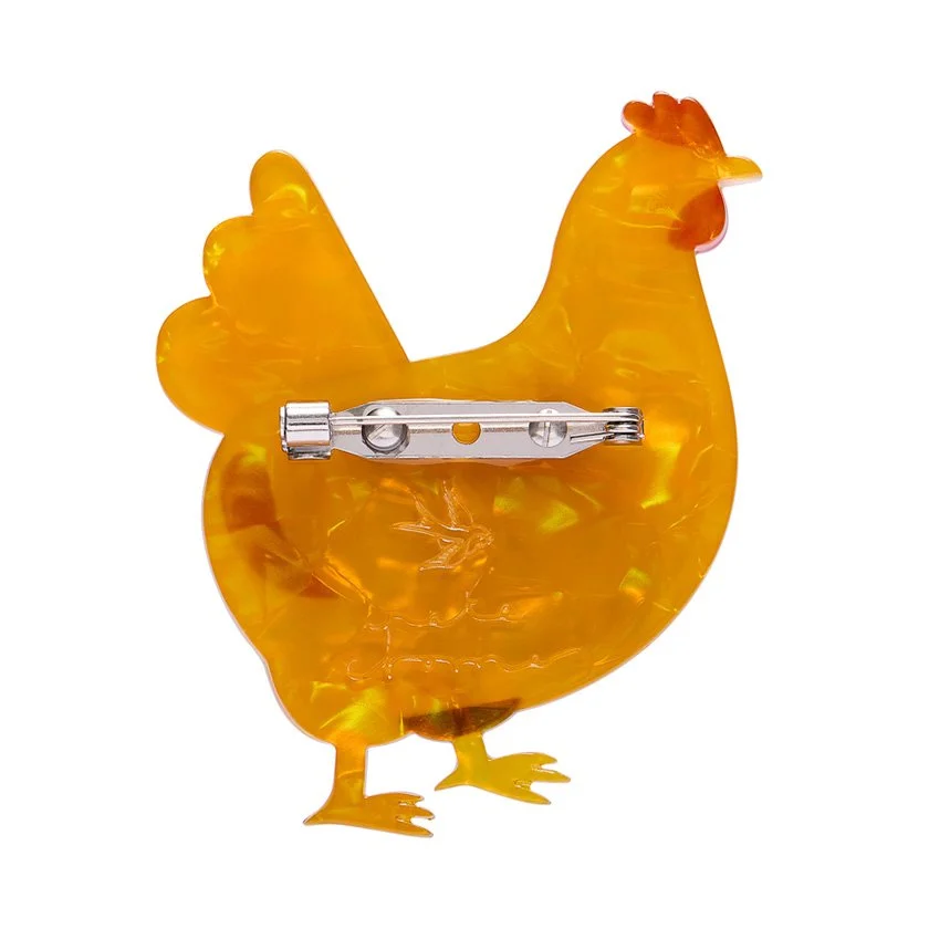 BHDX104 Clara the Chicken Brooch-2.JPG