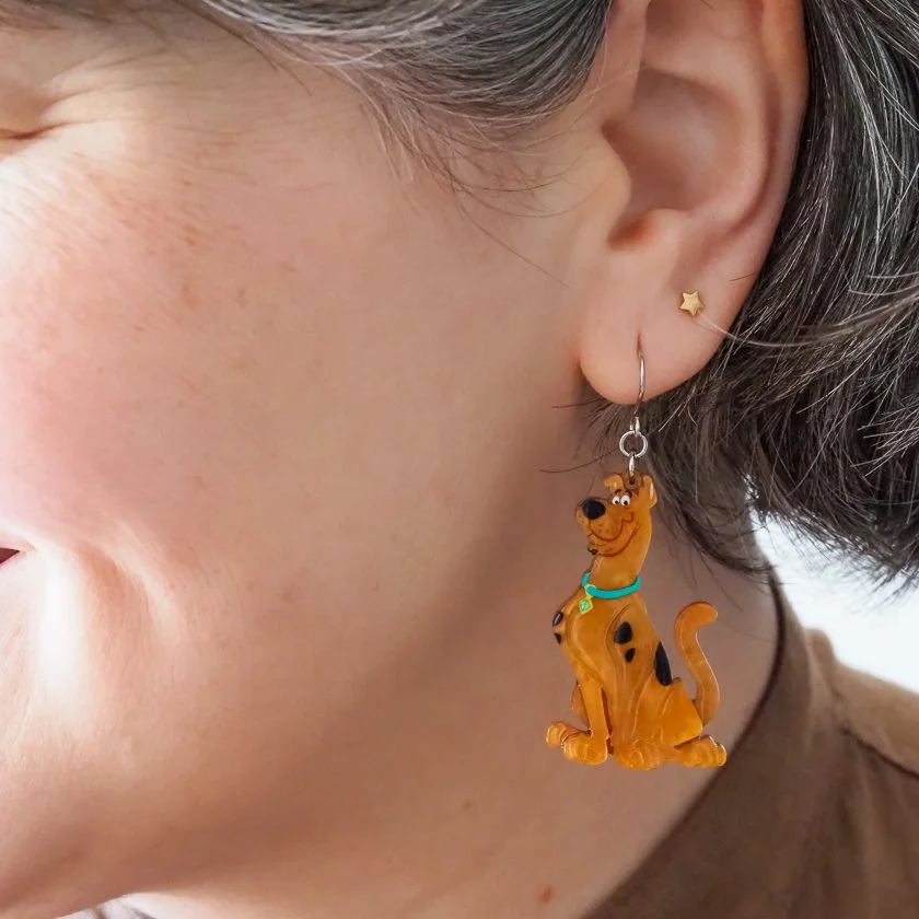 EGDU105 Scooby Doo Drop Earrings.JPG