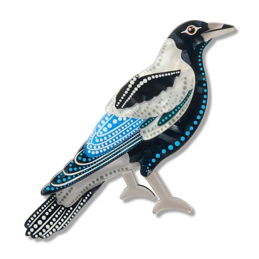 Kulpurru (Magpie) Brooch