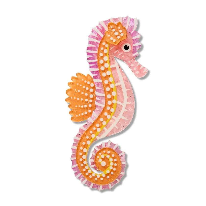 Kuu Wanana (Seahorse) Brooch
