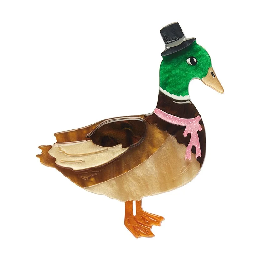 BHCH108 Well-Dressed Duck Brooch-1.jpg