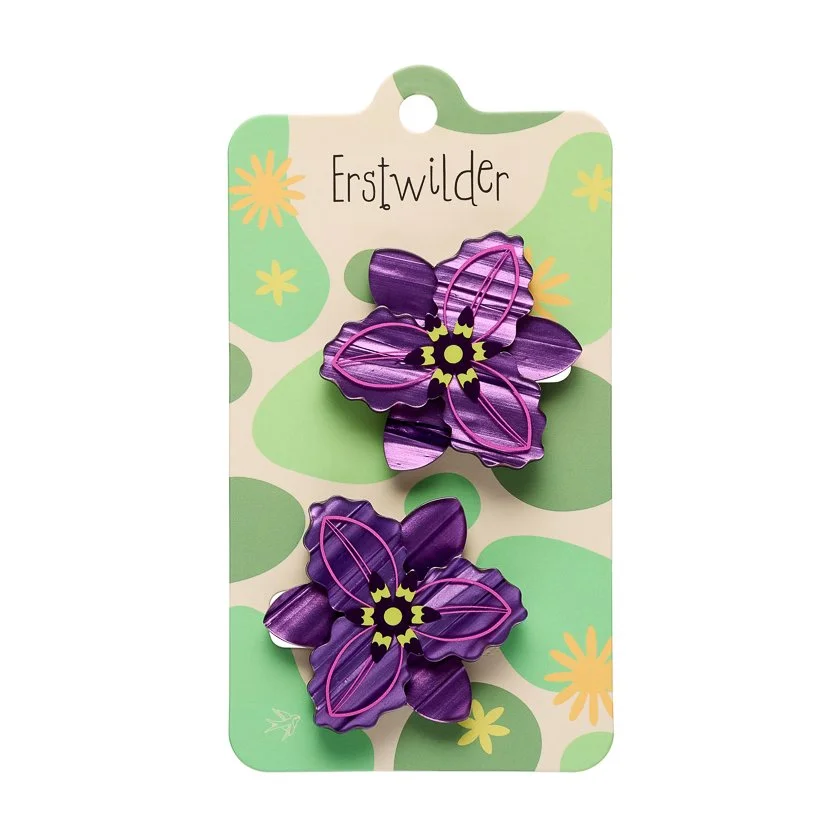 HREM102 Chocolate Lily Hair Clips – 2 Piece-2.JPG