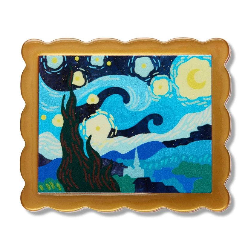 Van Gogh Simplified Mini Brooch