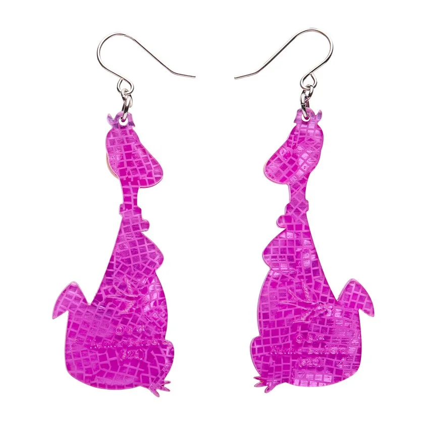 EGDU103 Dino Flintstone Drop Earrings-2.JPG
