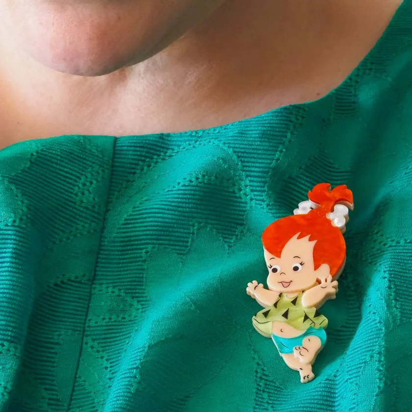 BHDU107 Pebbles Flintstone Brooch.JPG