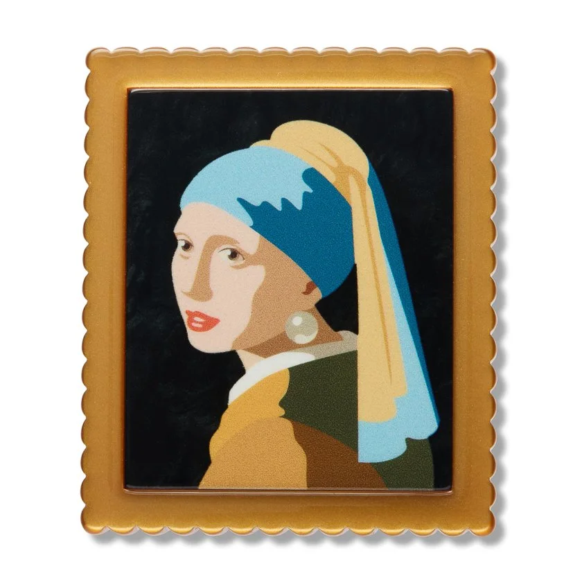 Vermeer Simplified Mini Brooch