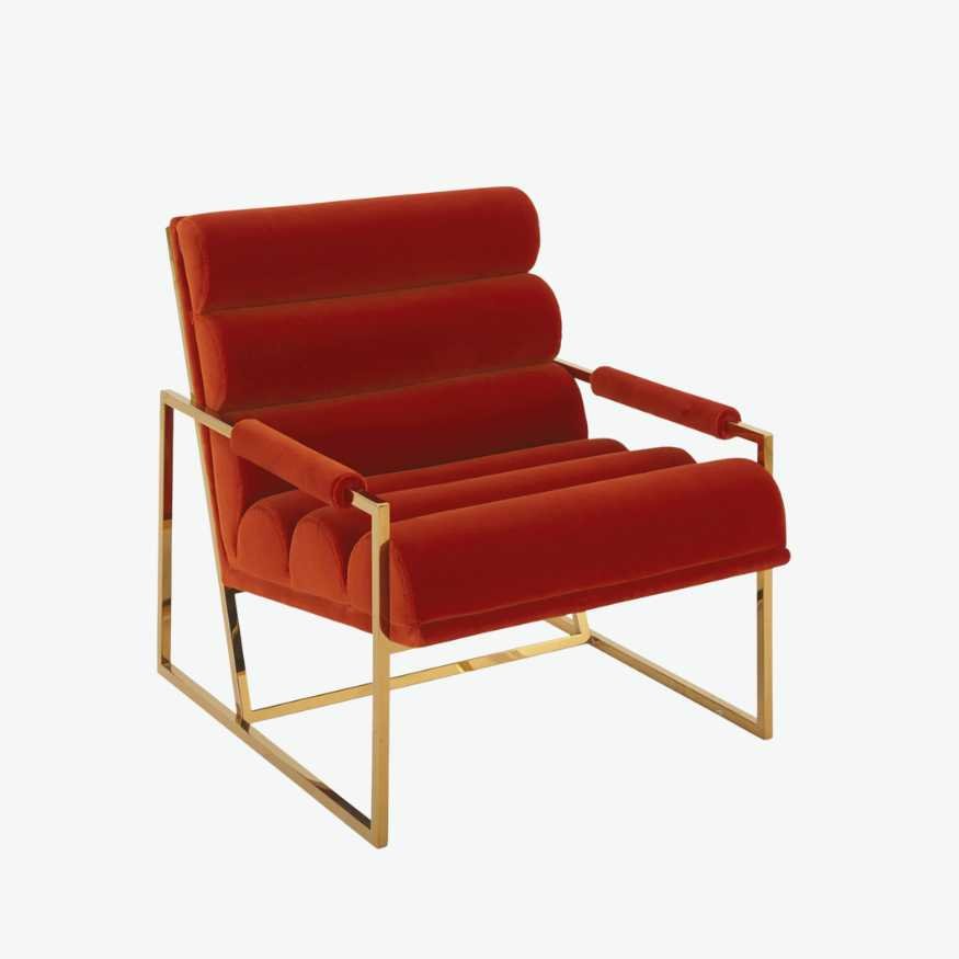 Retro Velvet Rolls Accent Chair Gold Legs.jpg