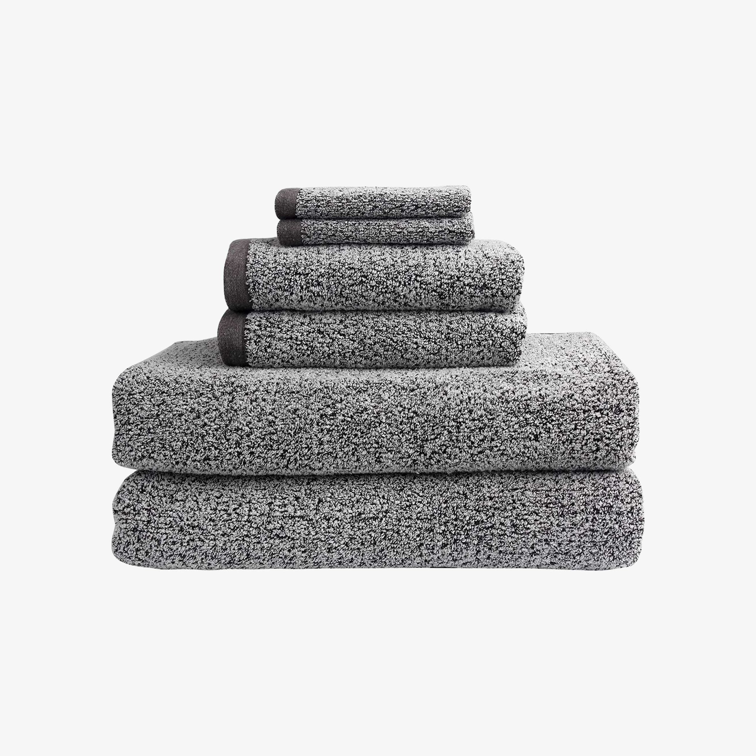 Gray and Black Heathered Bath Towel Set.jpg