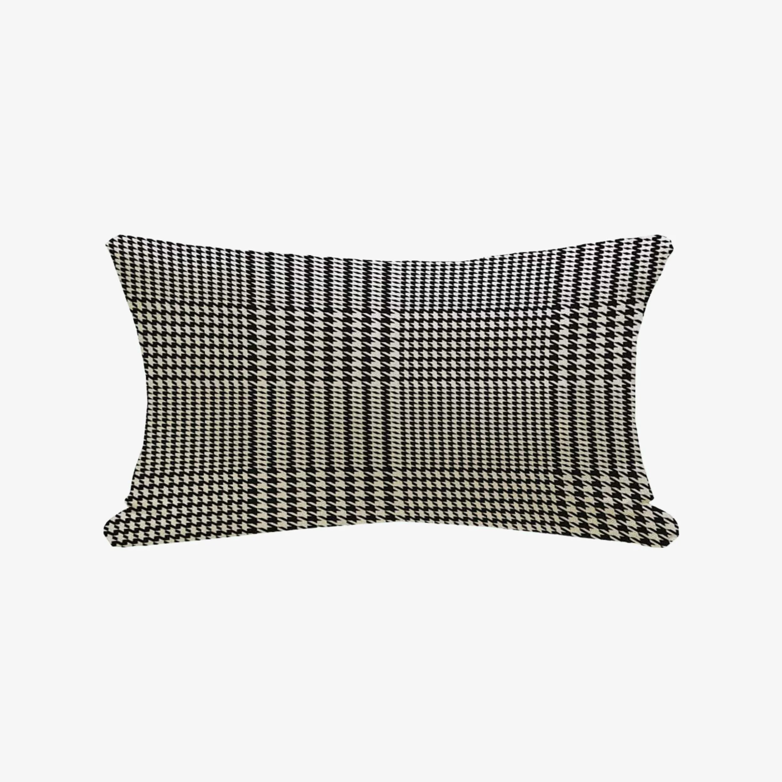 Herringbone Black Cream 12x20 Throw Pillow.jpg