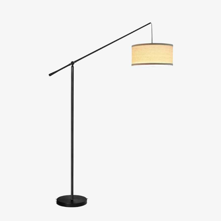 Floor Lamp with Swing Arm and Round Shade.jpg