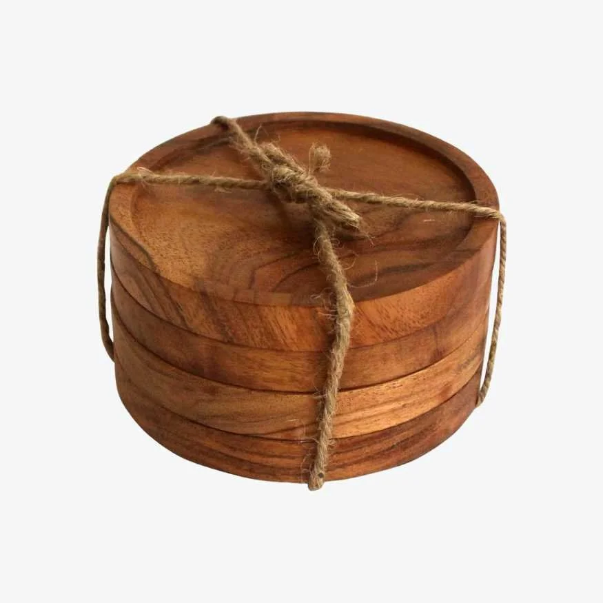 Round Wood Coaster Set of 4 Tied with Jute.jpg
