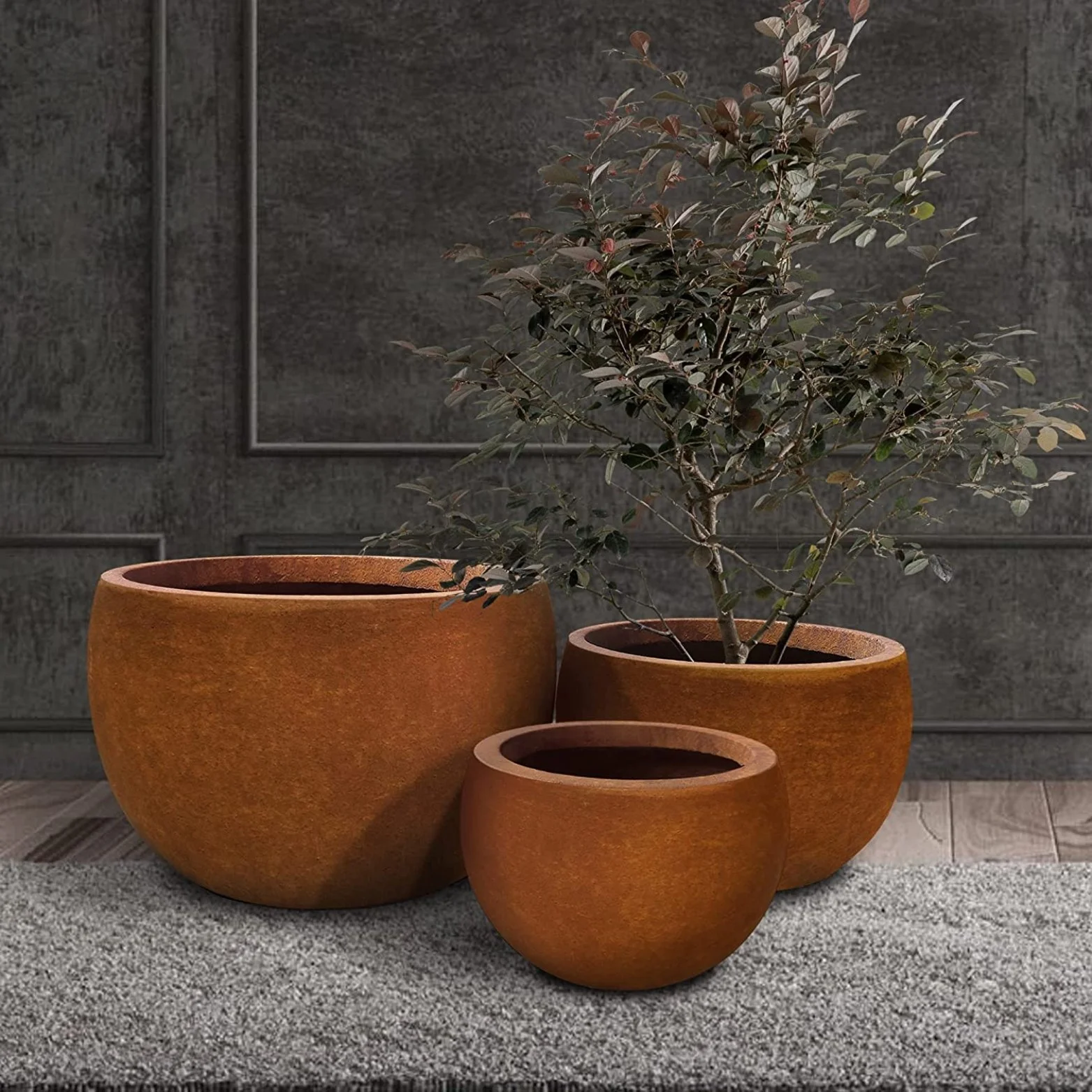 Copper Planter Set of Three.jpg