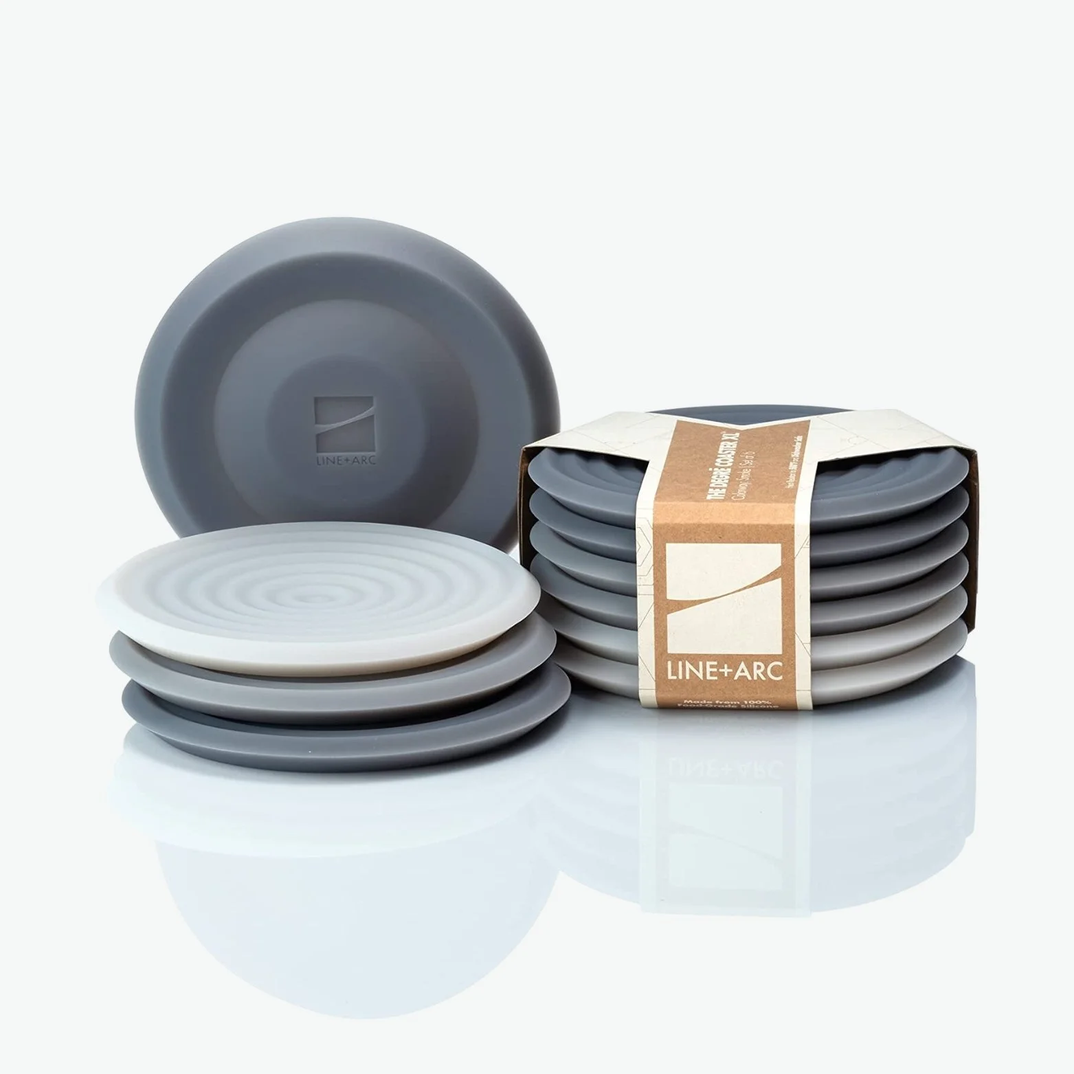 Grey Ombre Rubber Coaster Set.jpg