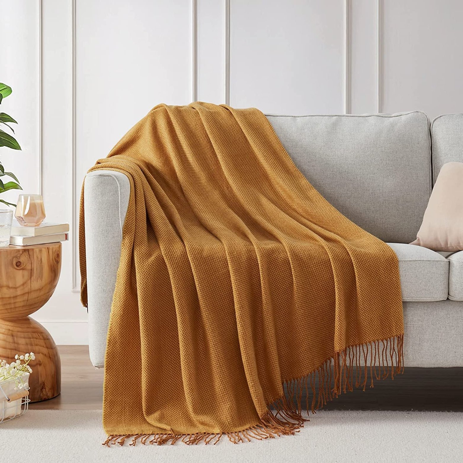 Textured Amber Throw Blanket with Tassels.jpg