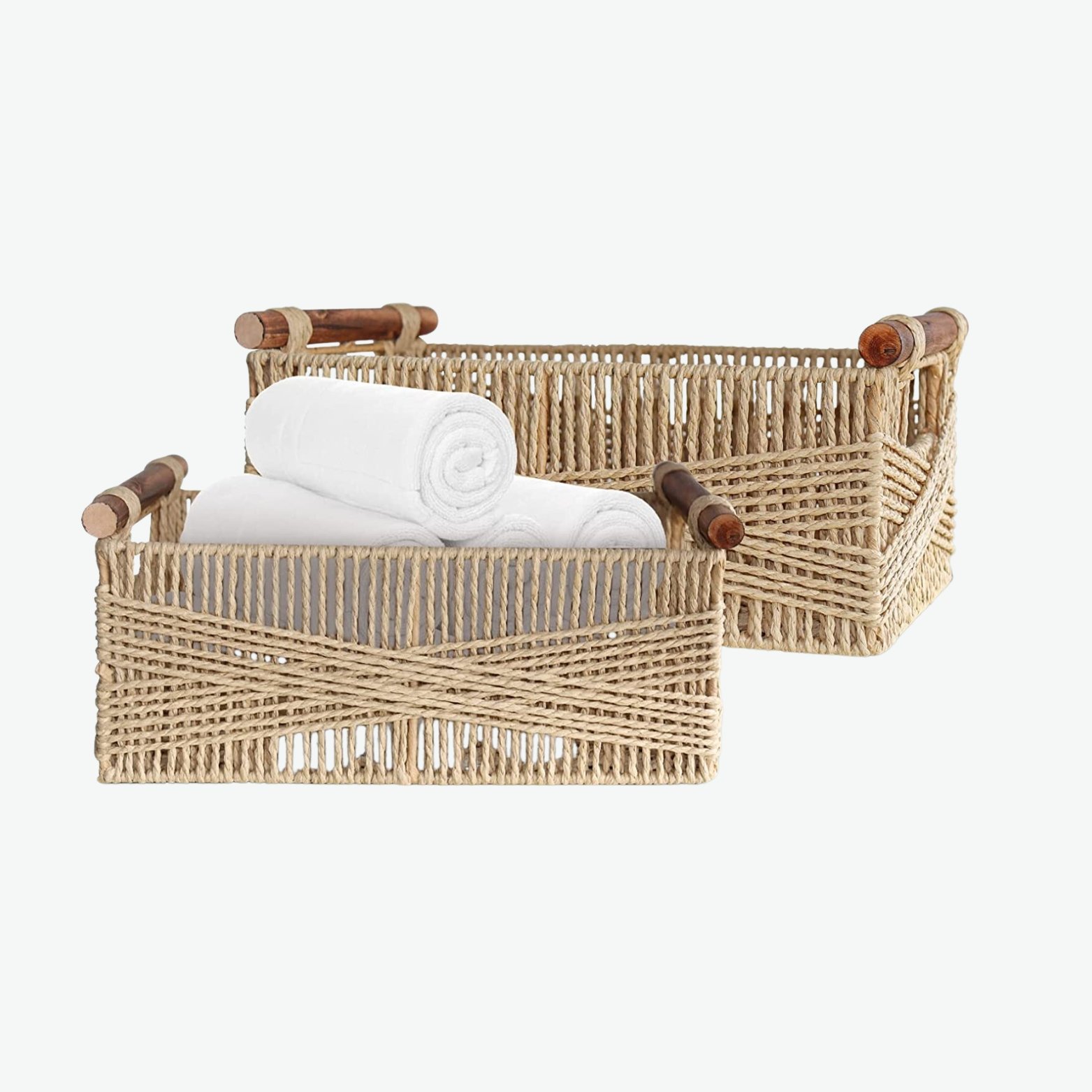Wicker Wood Handle Bath Storage Baskets.jpg