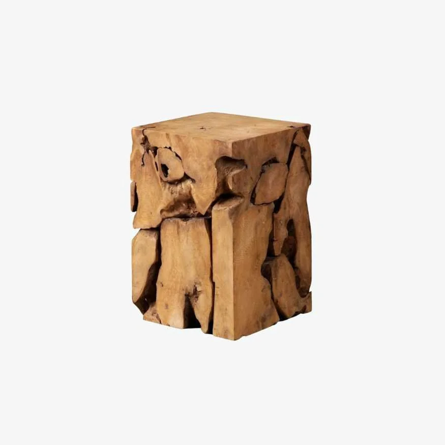 Teak Root Wood Side Table.jpg