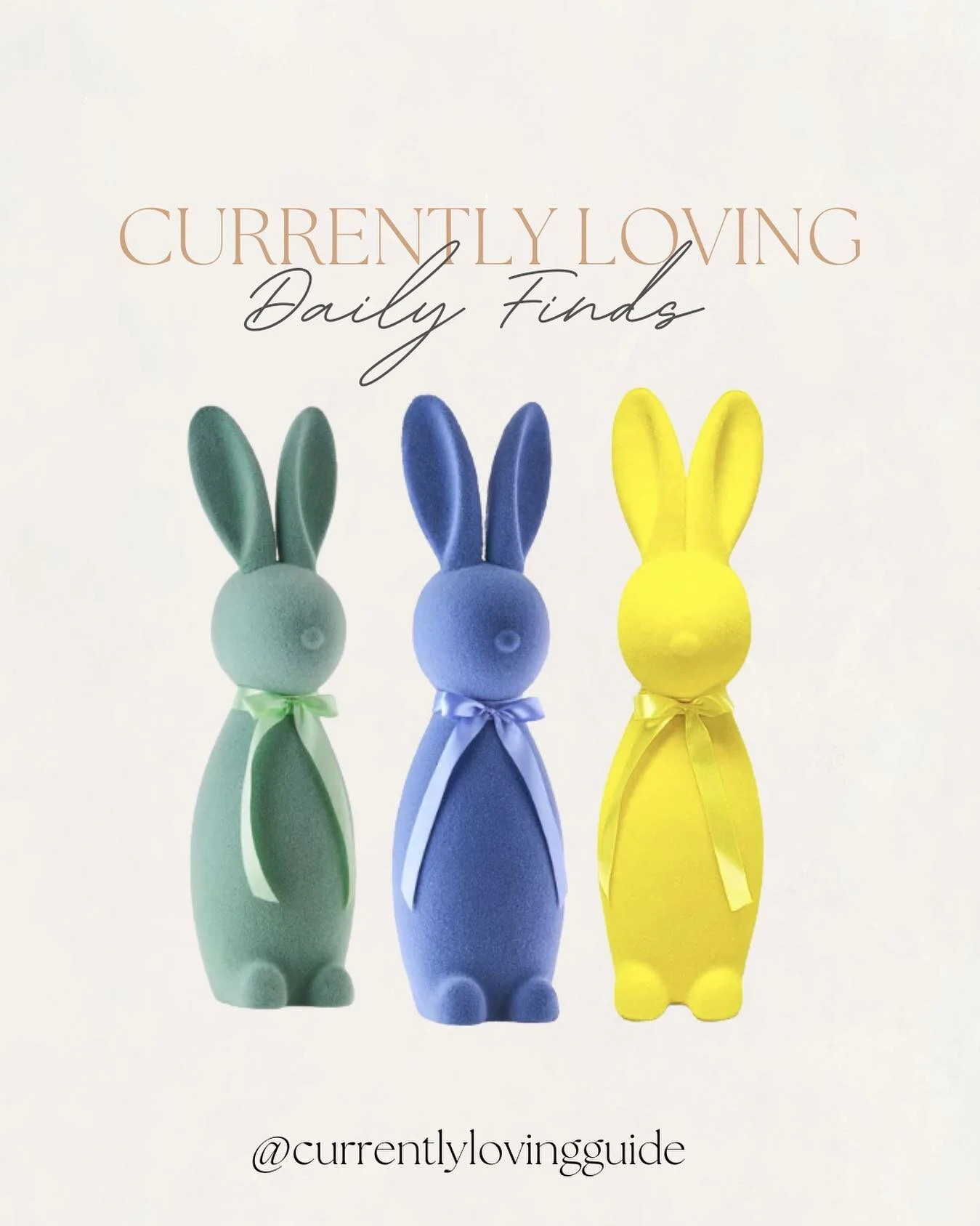 These 27&rdquo; flocked Easter bunnies are in stock right now at Walmart! Selling fast so don&rsquo;t wait because you do not want to miss these! Linked in my bio! 

#easterdecor #easter2023 #walmartfinds #walmarthome #walmarteasterbunnies