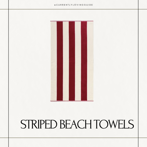 Cabana Striped Beach Towels