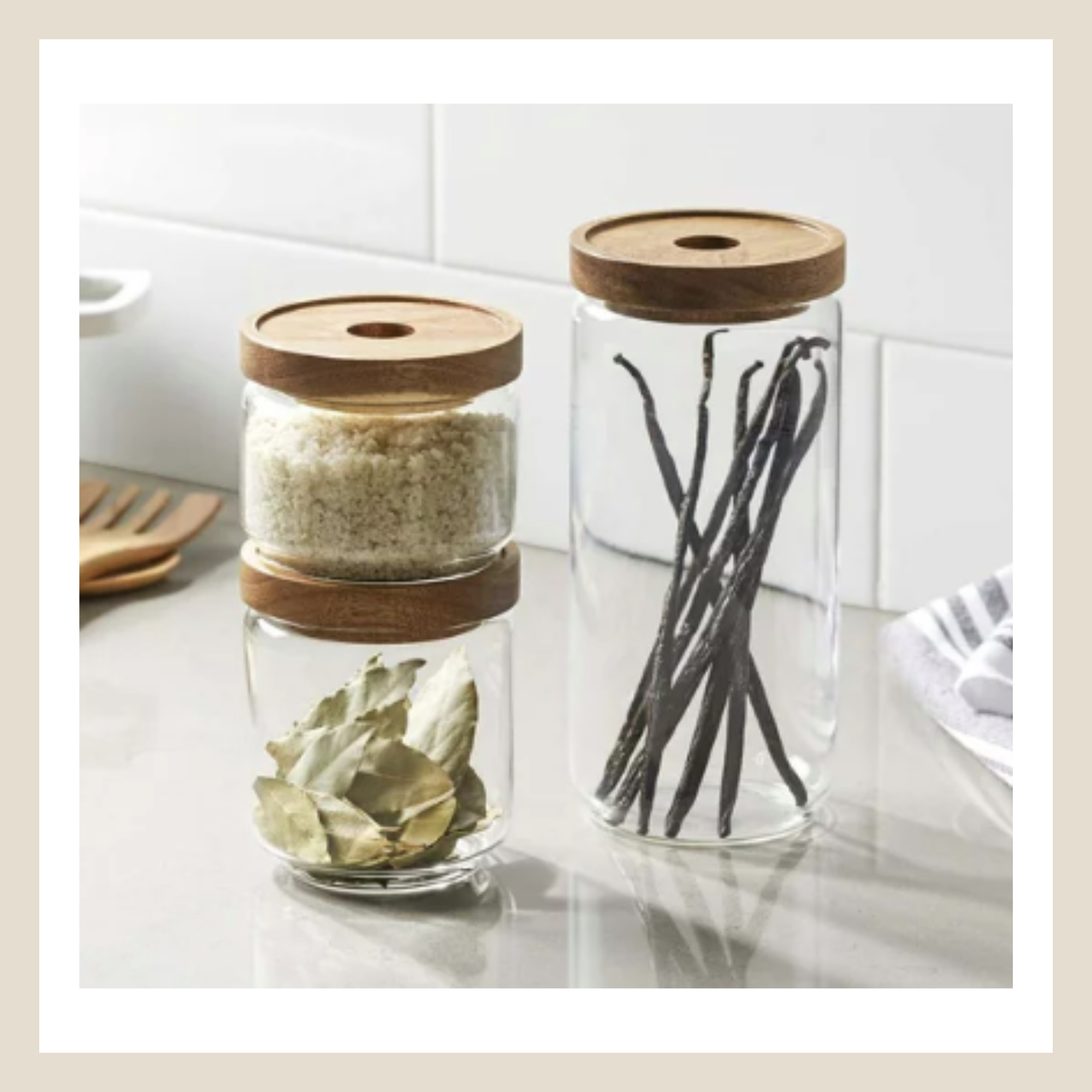 Glass Canister Set