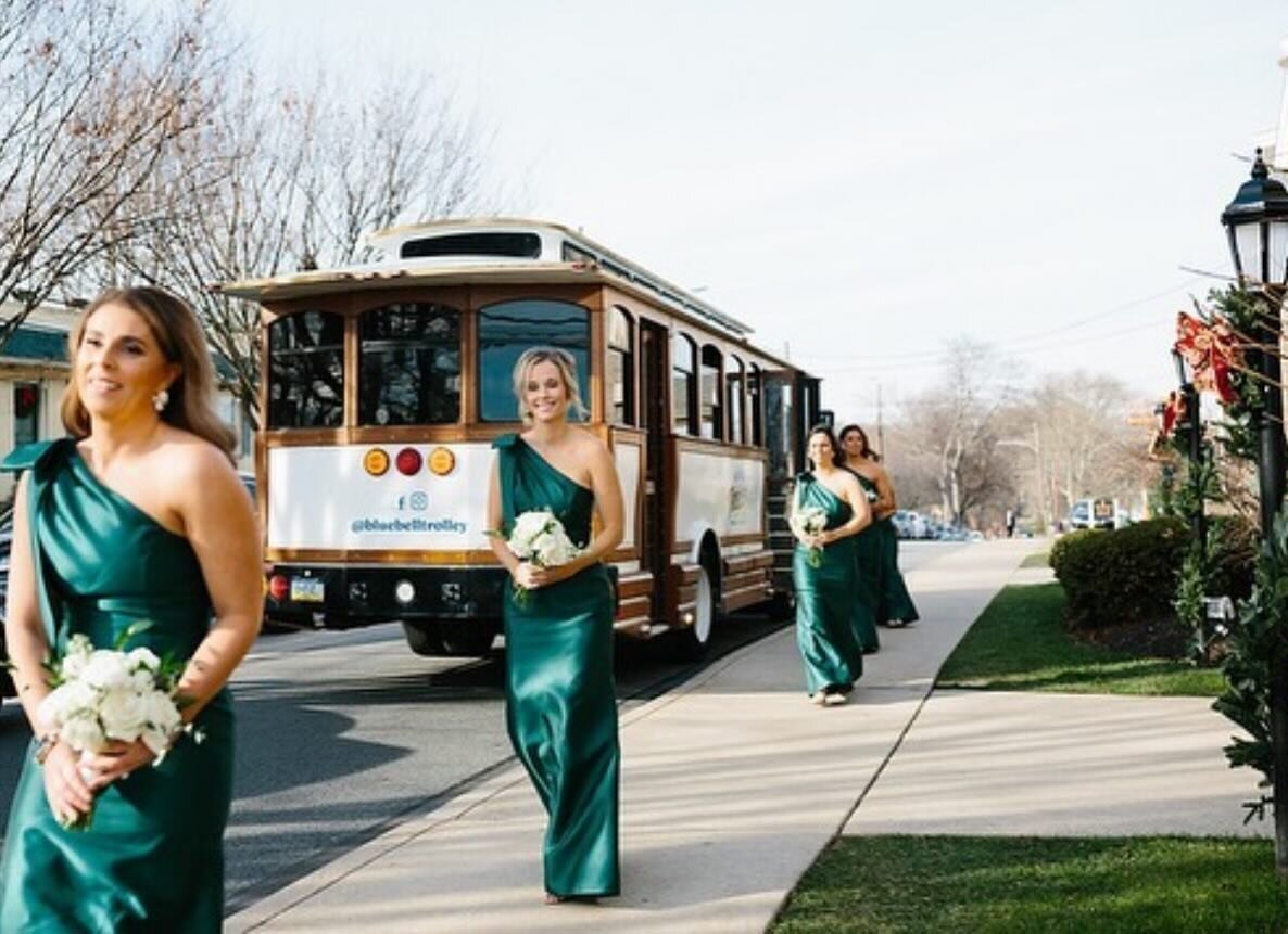 Spring is right around the corner and our 2024 calendar is almost full! If you&rsquo;ve always dreamed about having a trolley for your wedding day you deserve one with professional (and fun!) drivers, a beautiful interior, and an exterior that litera