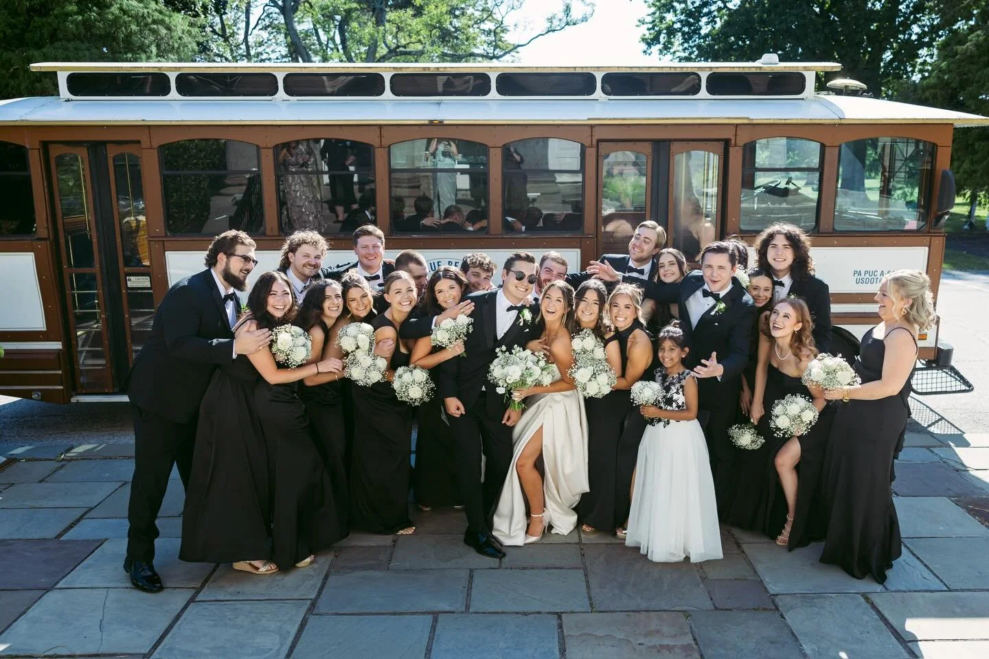 Spring is here, and the dates are filling up fast! 
Venue ✔️ Photographer ✔️ DJ ✔️
Did you book your trolley yet? 👀 
. 
. 
#pabride #buckscounty #montcopa #paweddingideas #paweddings pawedding paweddingplanner paevents paweddingphotographer paengage