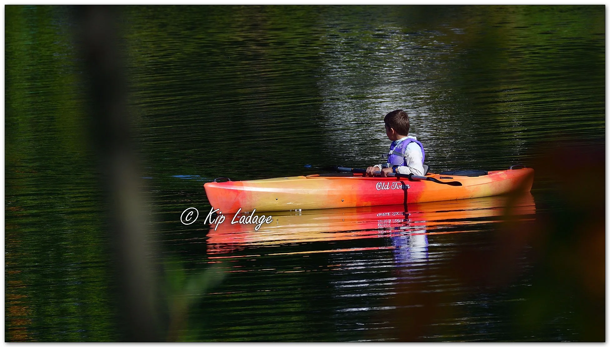 School Group Kayaking at Big Woods Lake - Image 1161286