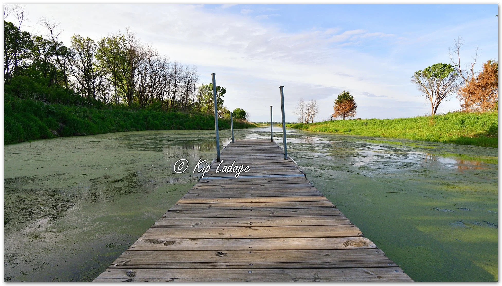 Dock at Segment B (Marten's Lake) at Sweet Marsh - Image 1098400