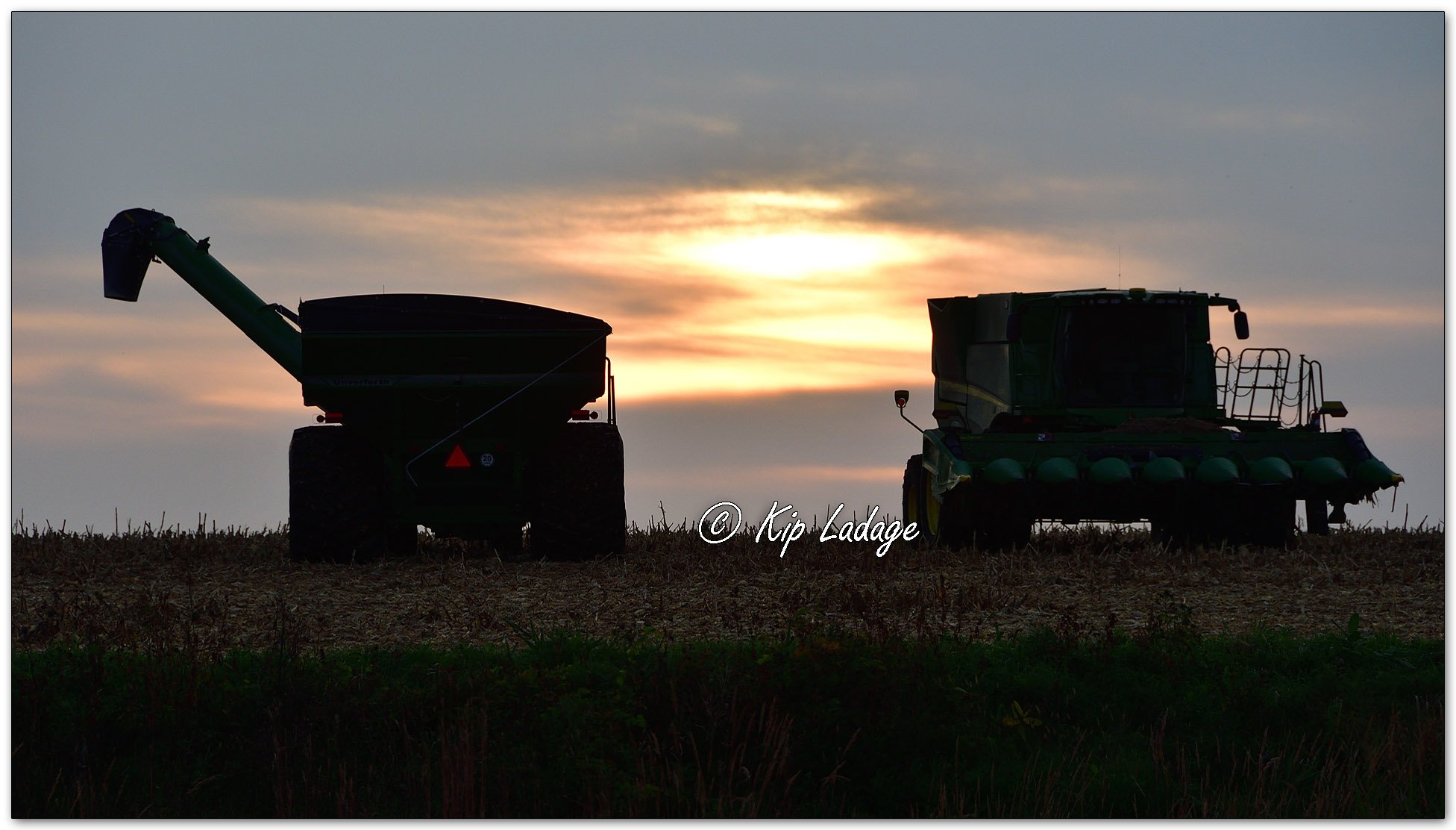 Harvest Equipment at Sunrise - Image 1163772