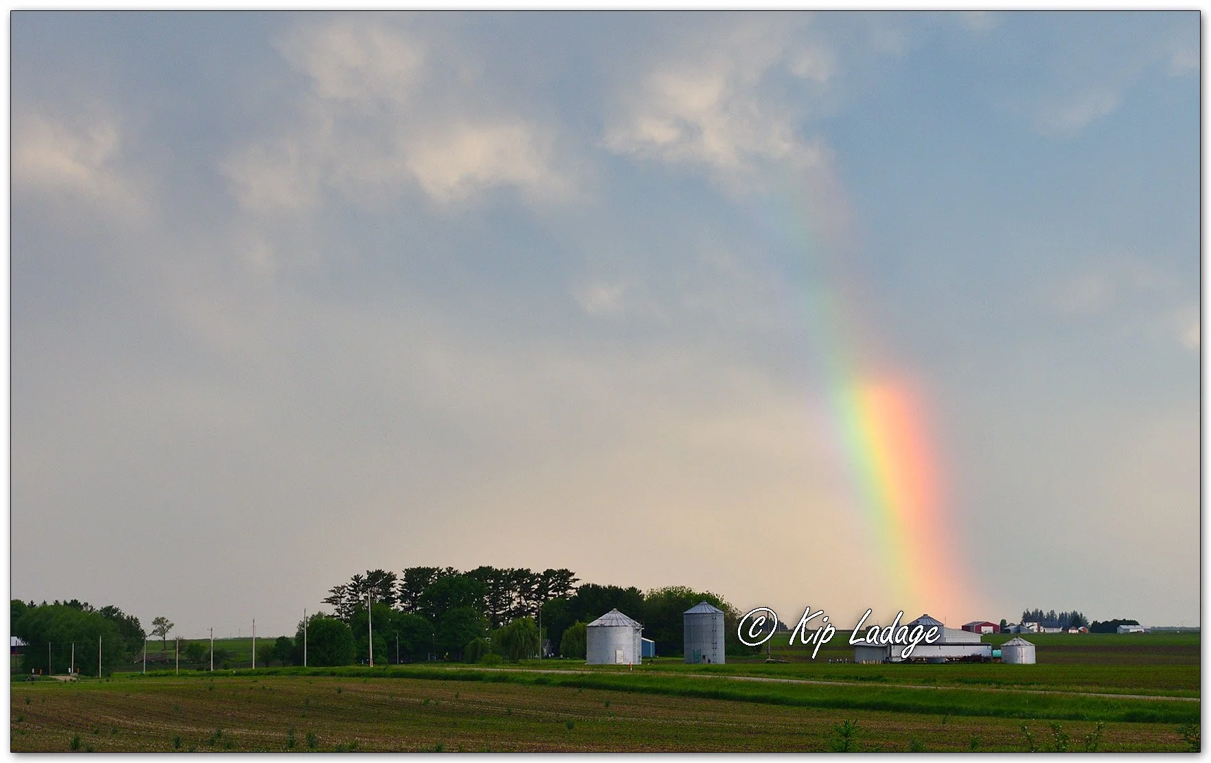 Rainbow Before the Storm at Sunrise - Image 1099635