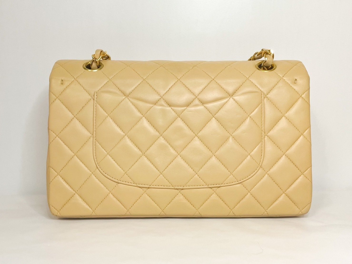 chanel whipstitch flap bag