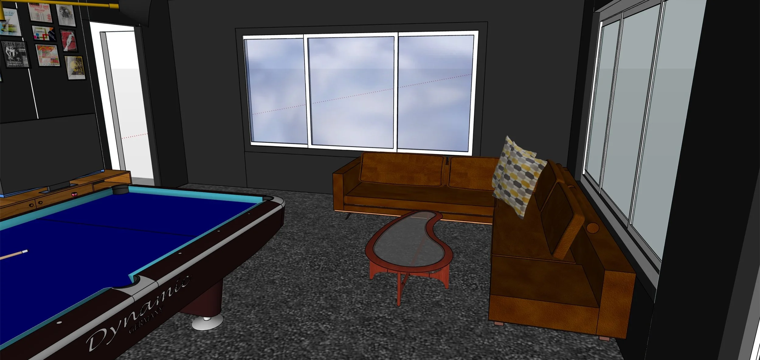 Man Cave -3D Model - Armidale - NSW